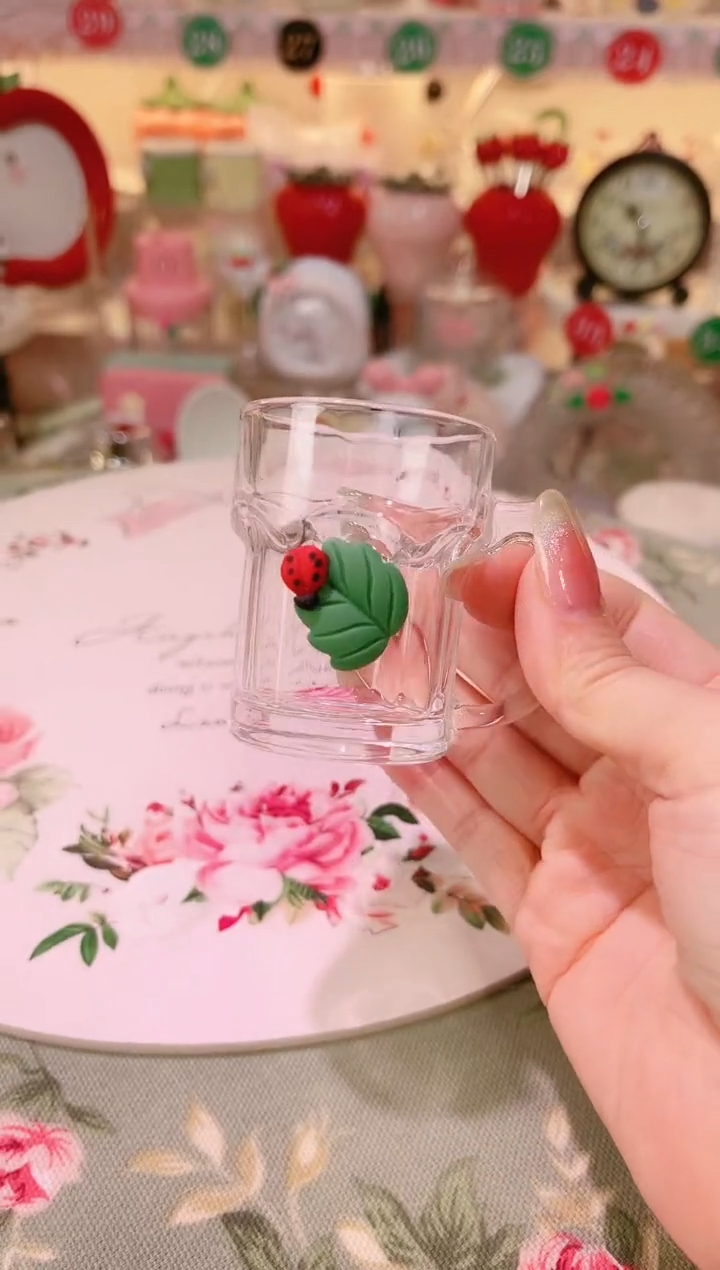 【闪购商品】摆件瓢虫一口杯品质好，发货快，放心拍