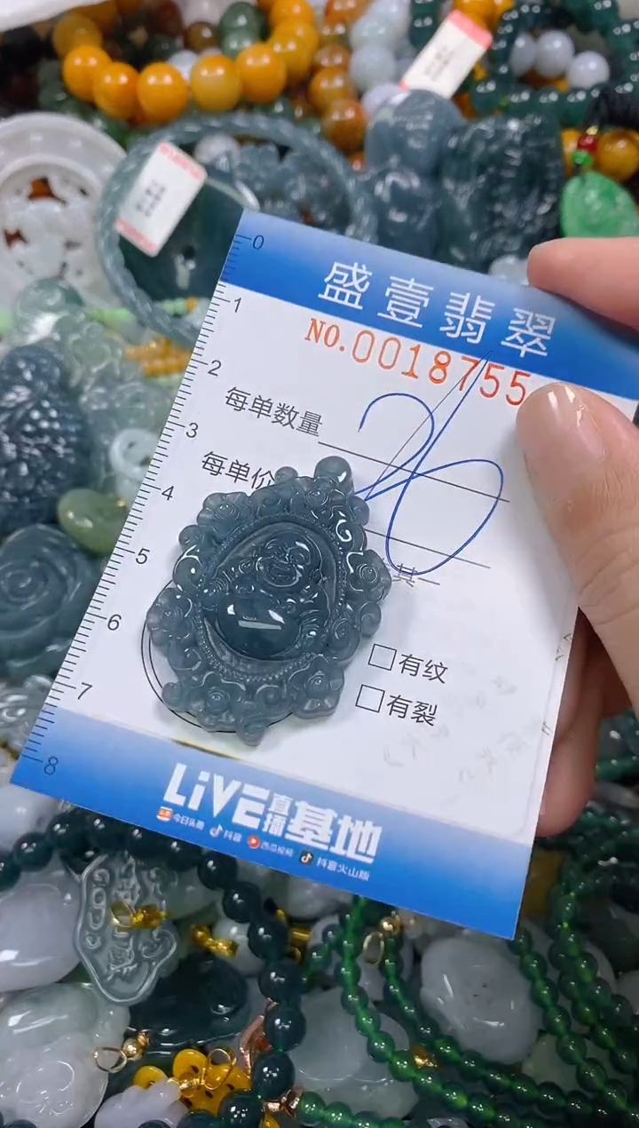 颈饰未镶嵌翡翠闪购0018755