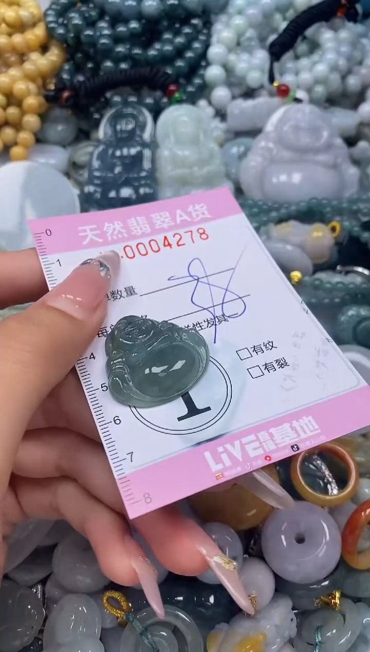 翡翠未镶嵌颈饰闪购0004278