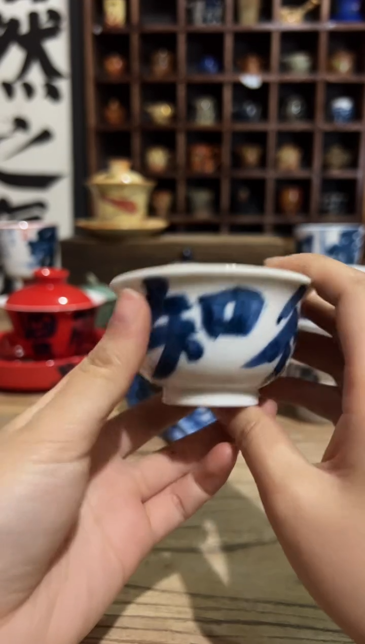 【闪购商品】观云听雨原创手绘茶具