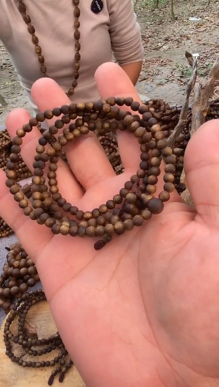 【闪购商品】沉香手串04圆珠多圈棋楠手串多样性发一