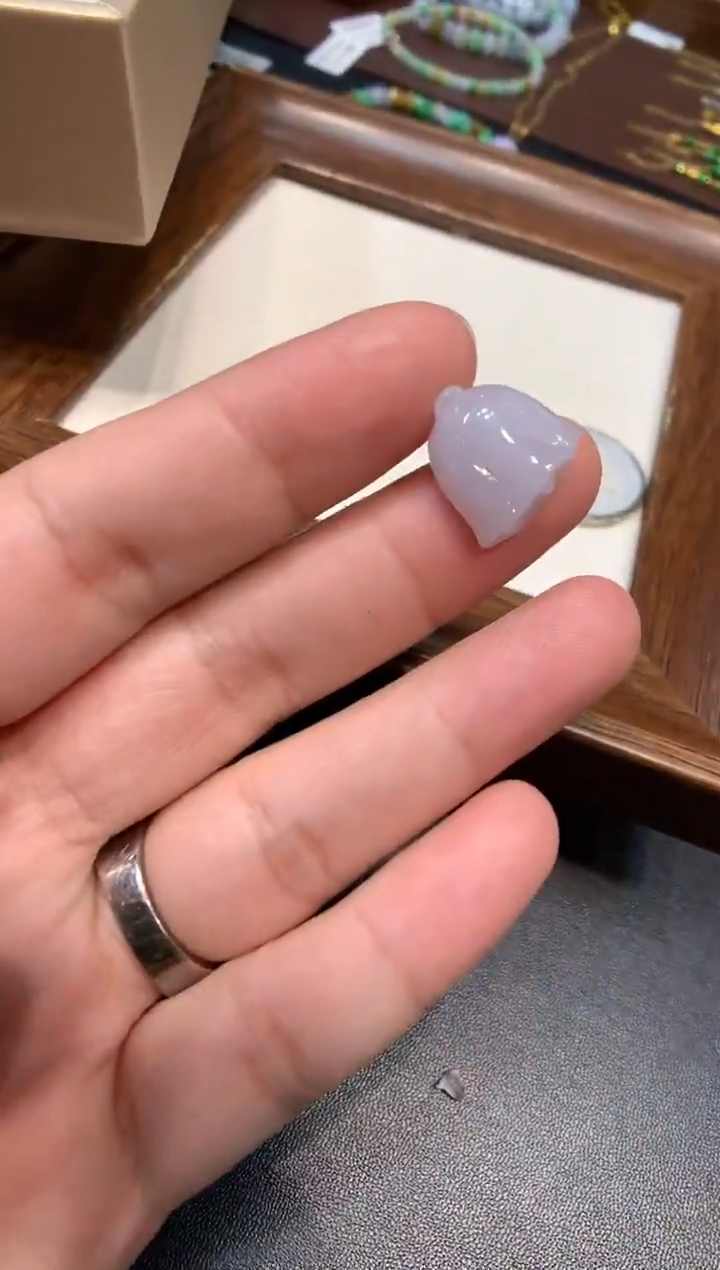 吊坠(不含链)未镶嵌翡翠莲蓬