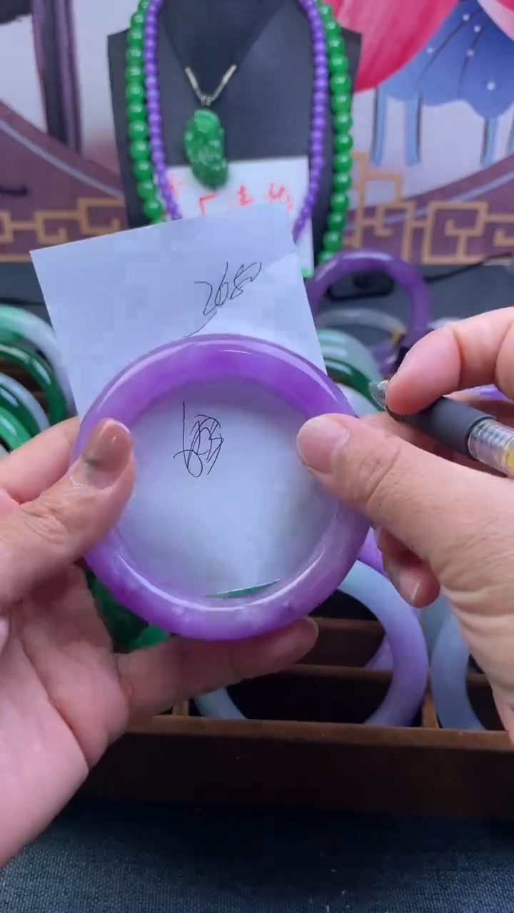 非金属仿水晶@****?手镯