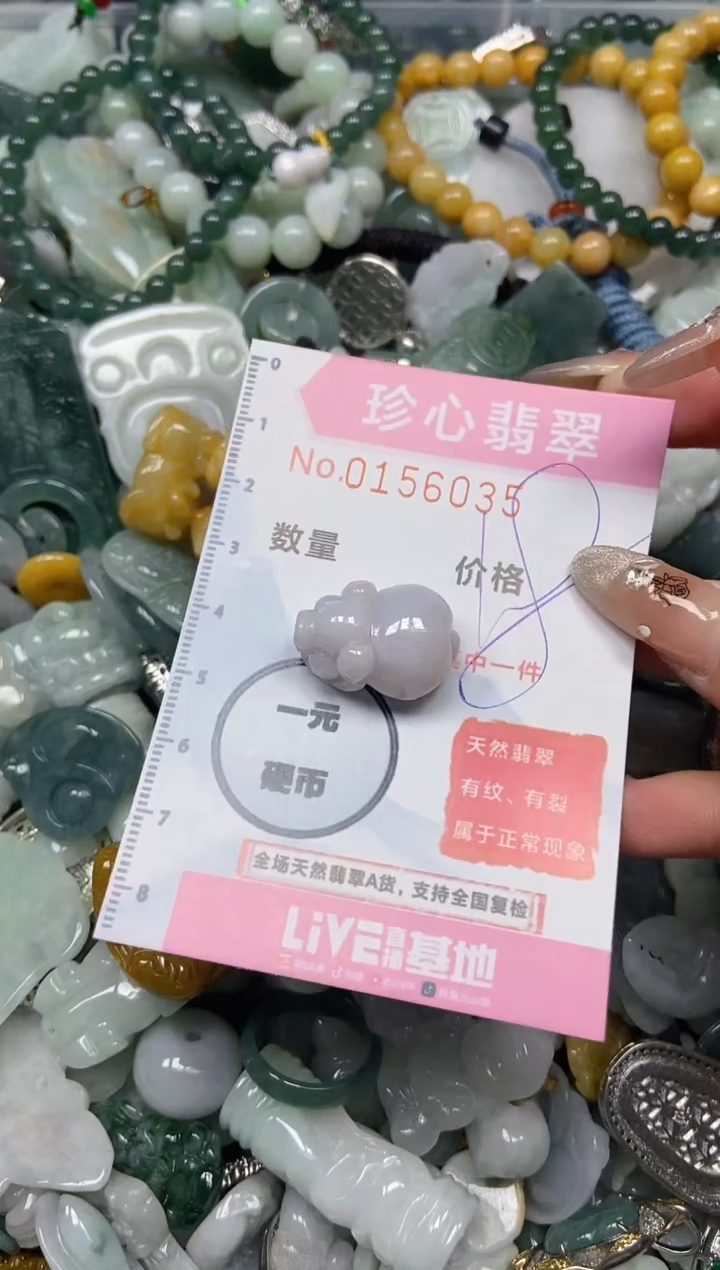【闪购商品】翡翠颈饰未镶嵌闪购0156035