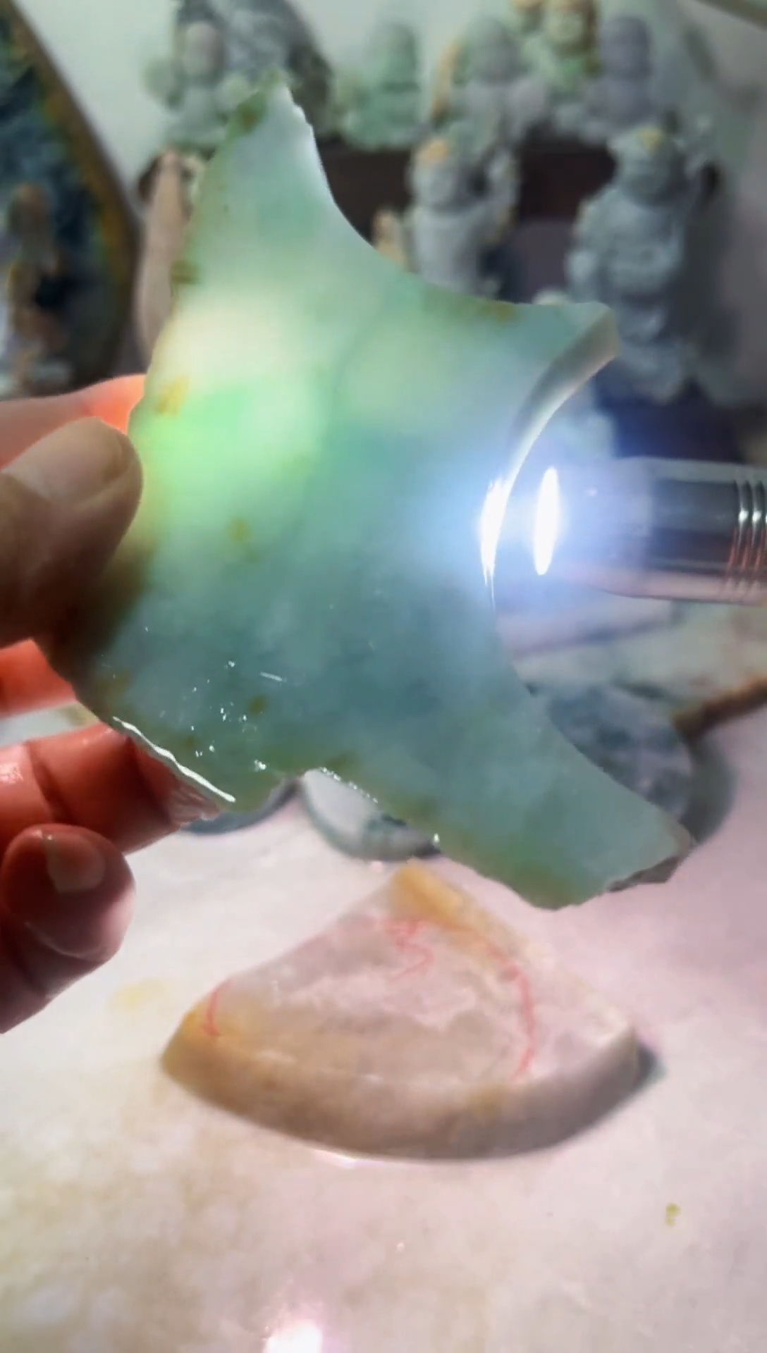 【闪购商品】翡翠吊坠(不含链)未镶嵌A1006