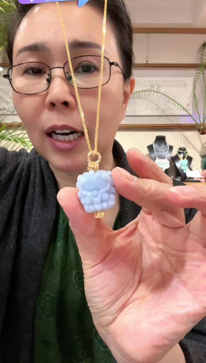 【闪购商品】翡翠颈饰未镶嵌国风