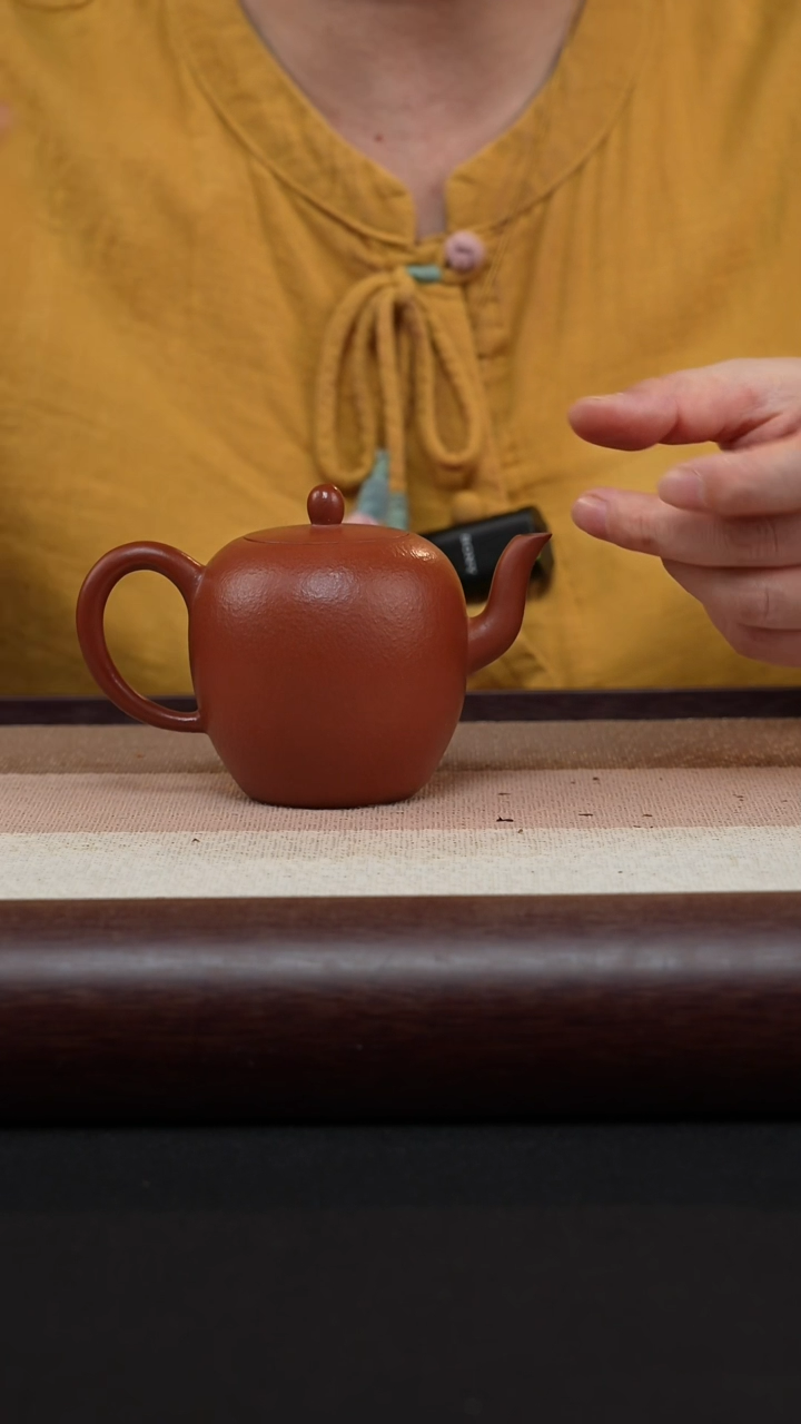 【闪购商品】紫砂茶壶朱泥-美人肩MH-1823