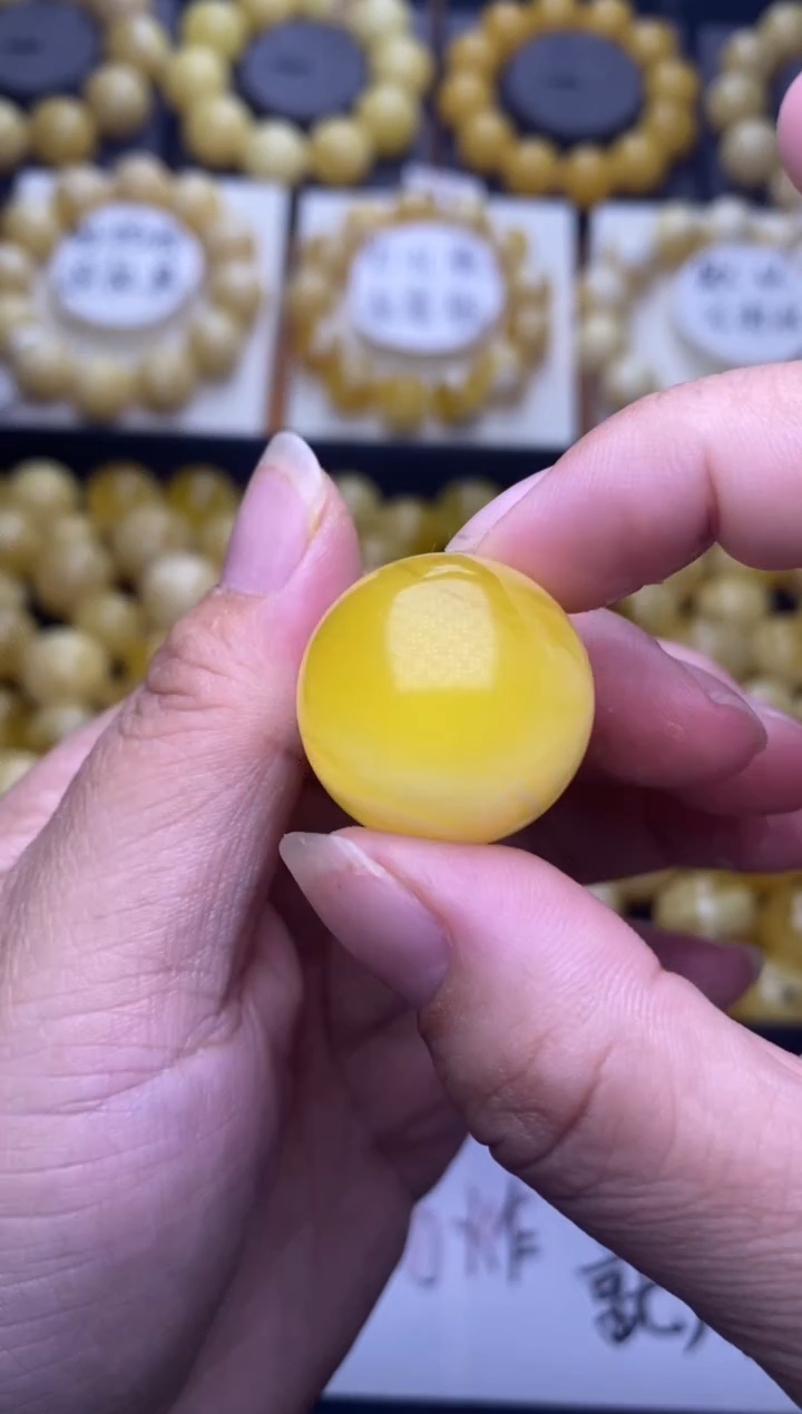 裸石琥珀未镶嵌大小姐珠宝严选81