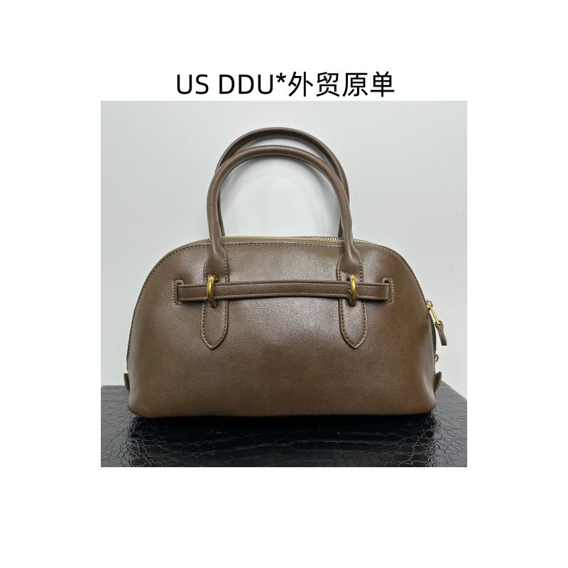 缪 棕色贝壳包手提腋下包HW-01/S004