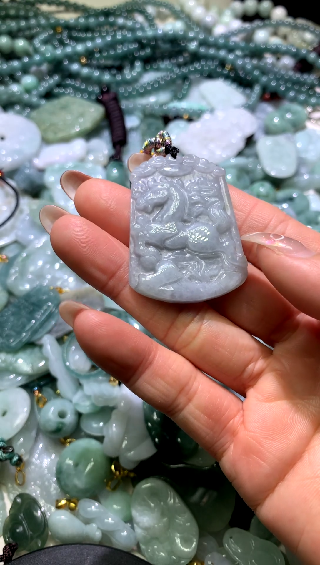 吊坠(不含链)未镶嵌翡翠1