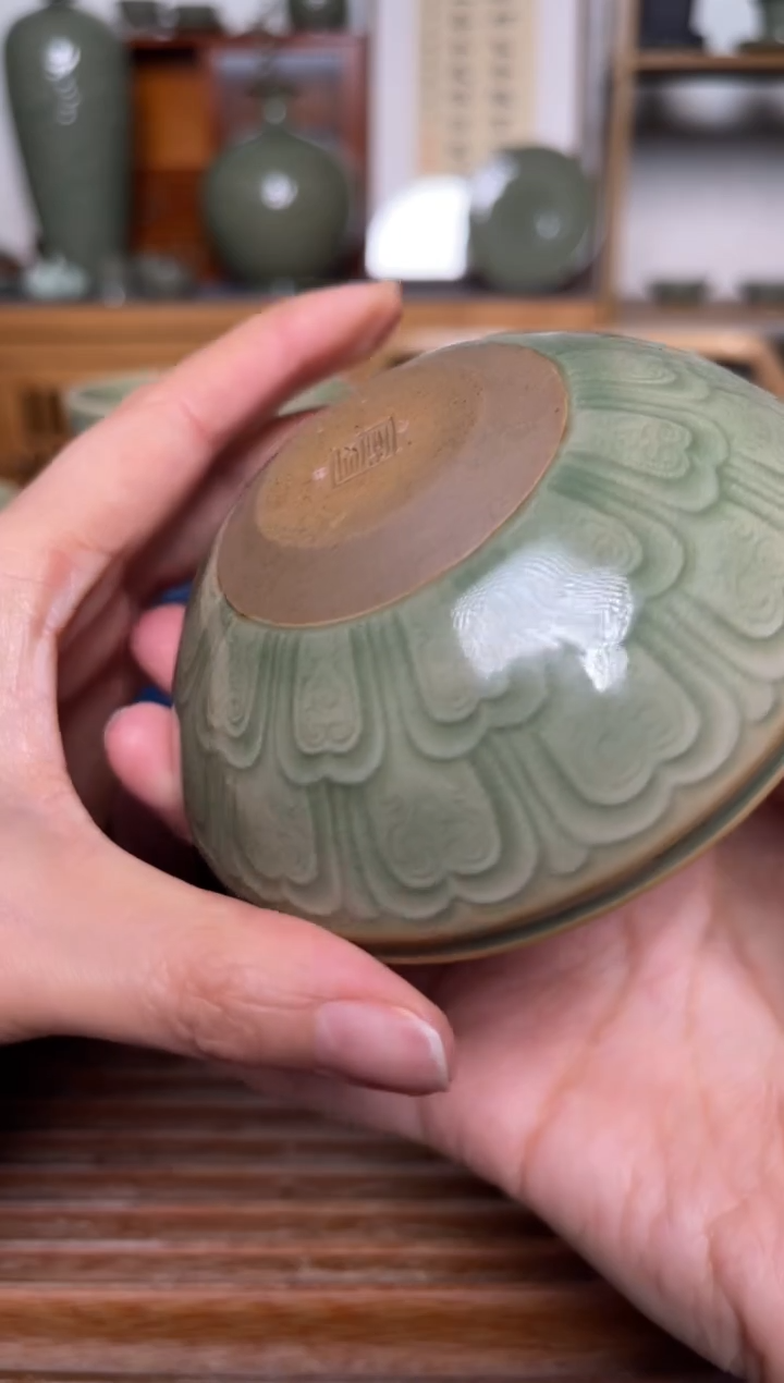 【闪购商品】其他31纯手工秘色毗卢杯 微瑕福利