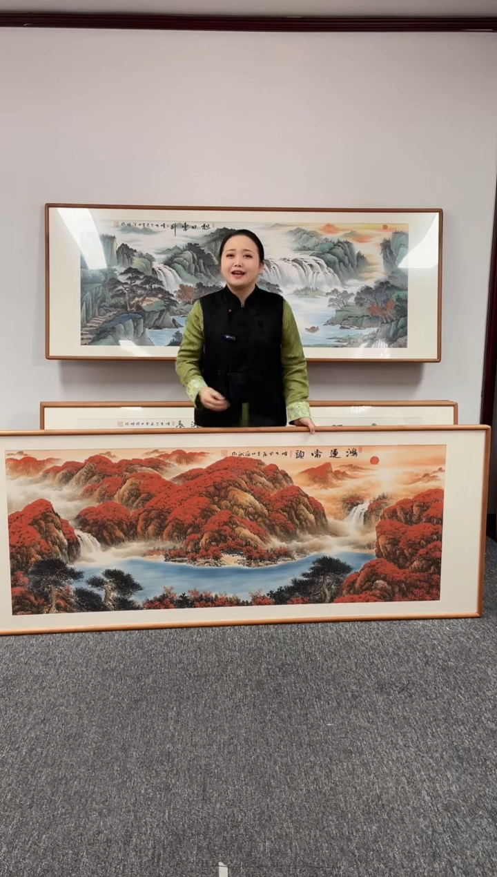 【闪购商品】国画鸿运当头210*80刘海斌