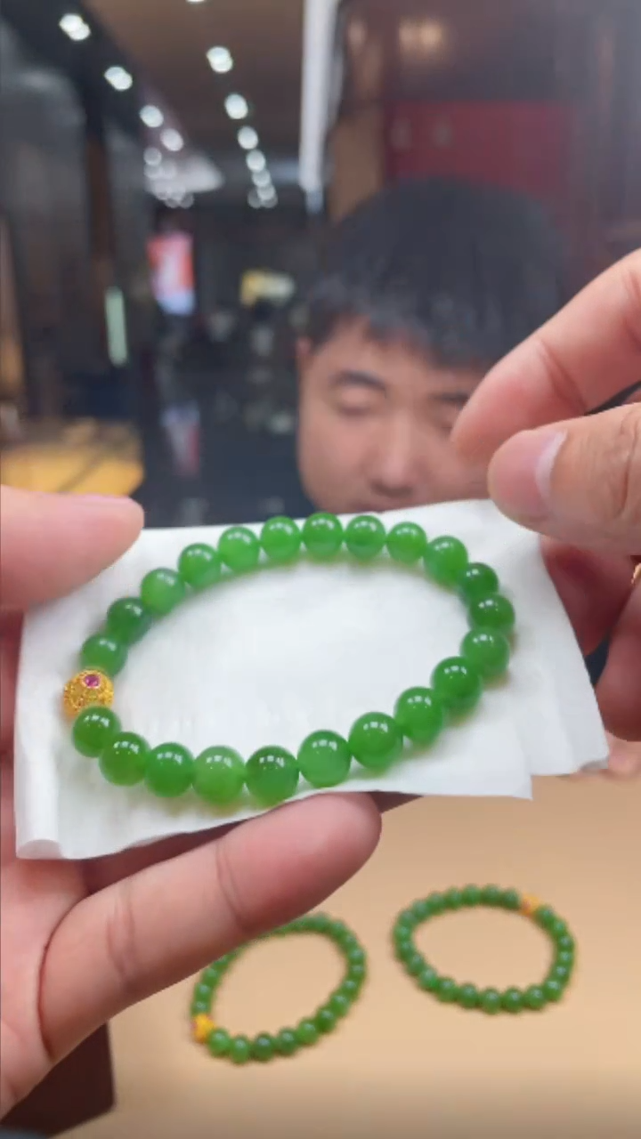 手串未镶嵌和田玉879424-6.14-F3-多样性发货