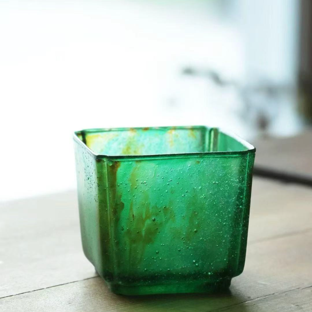 與山堂琉璃-方贞小杯