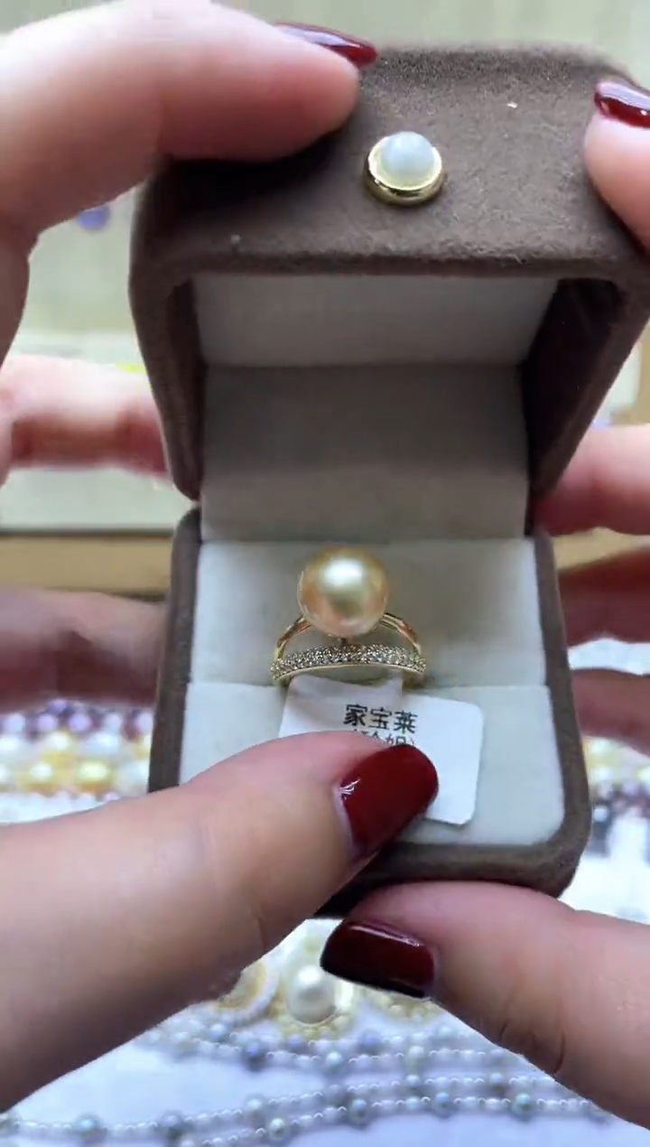 【闪购商品】海水珍珠戒指未镶嵌1