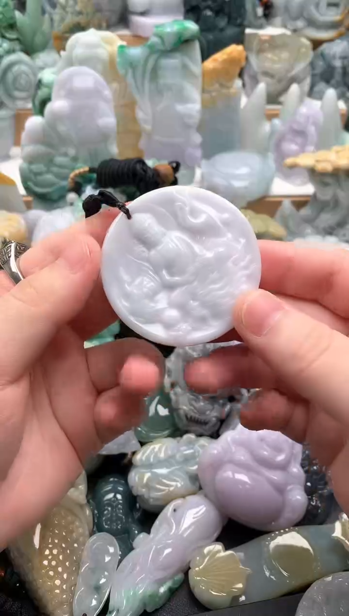 吊坠(不含链)未镶嵌翡翠1