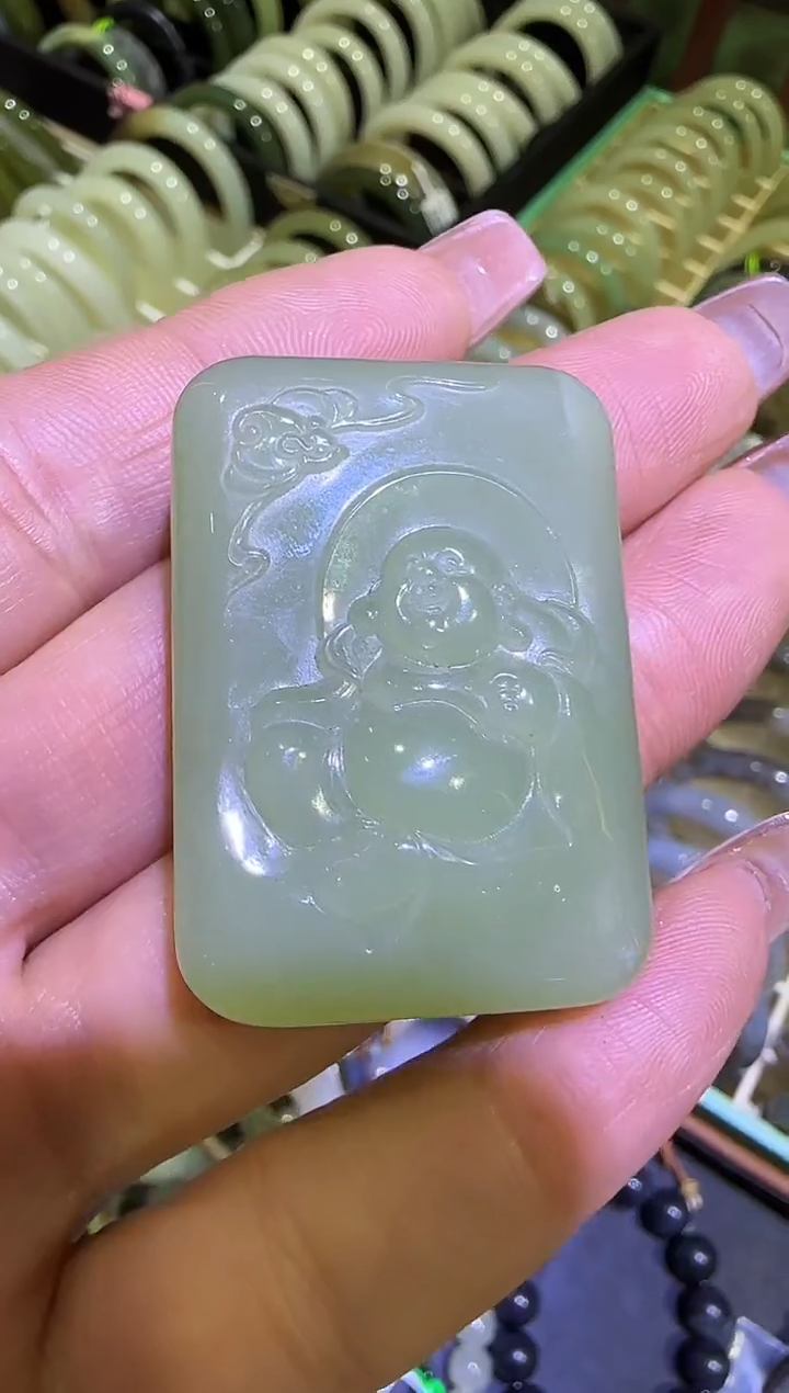 未镶嵌和田玉挂件【宏1228】25