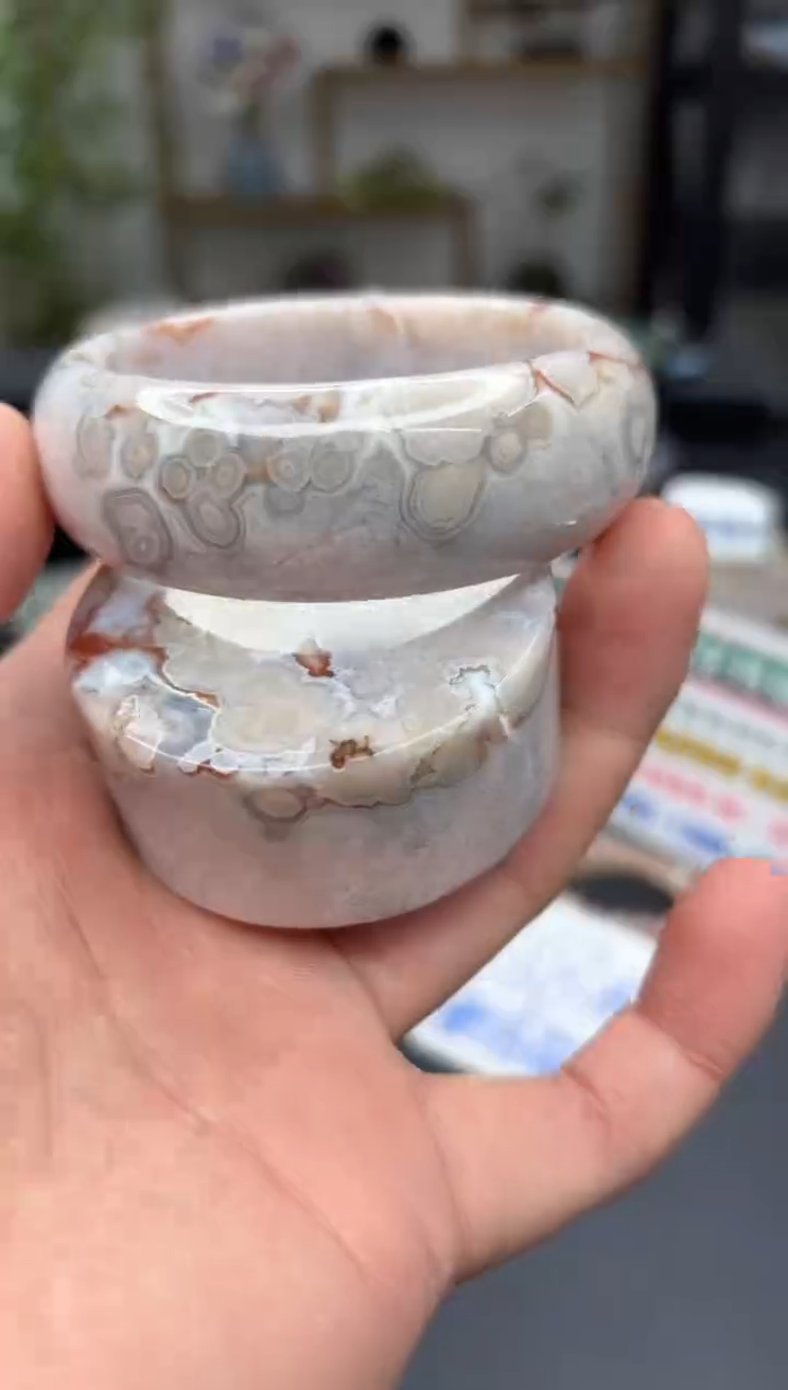 【闪购商品】石英质玉手镯未镶嵌A123(58圈赠送镯心)