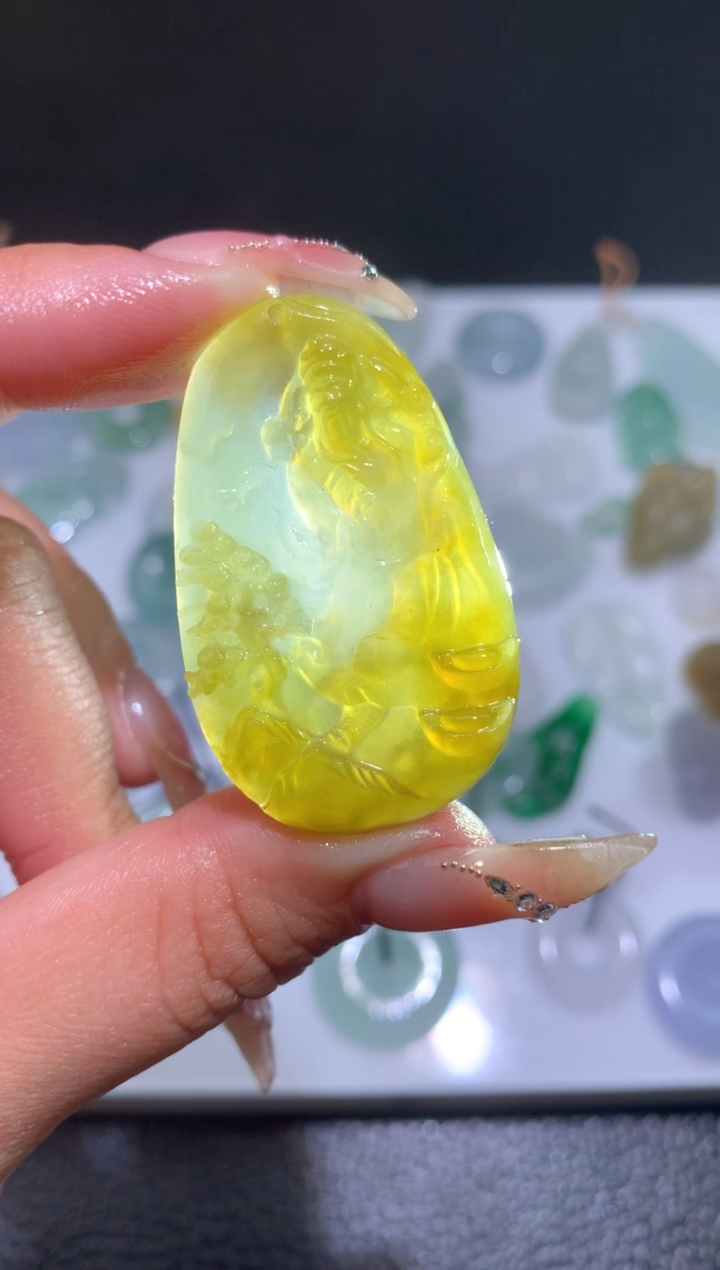 【闪购商品】定制翡翠未镶嵌毛货