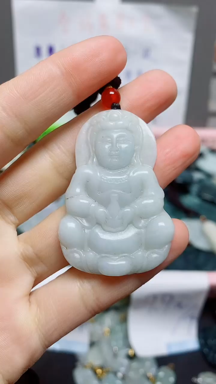 【闪购商品】翡翠颈饰未镶嵌天然翡翠A货