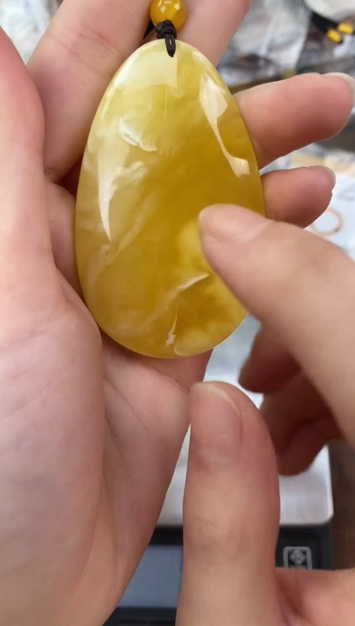 裸石琥珀未镶嵌天然琥珀蜜蜡