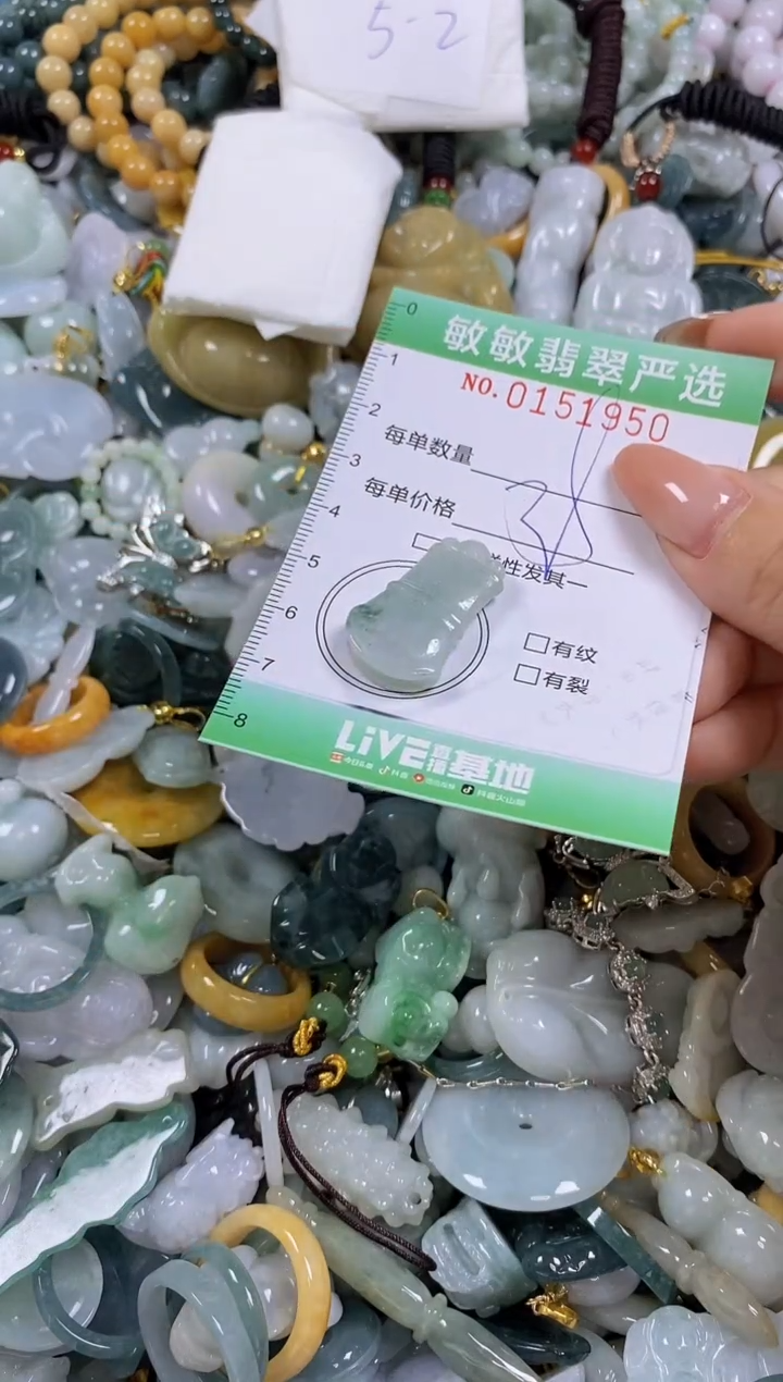 翡翠未镶嵌颈饰闪购0151950