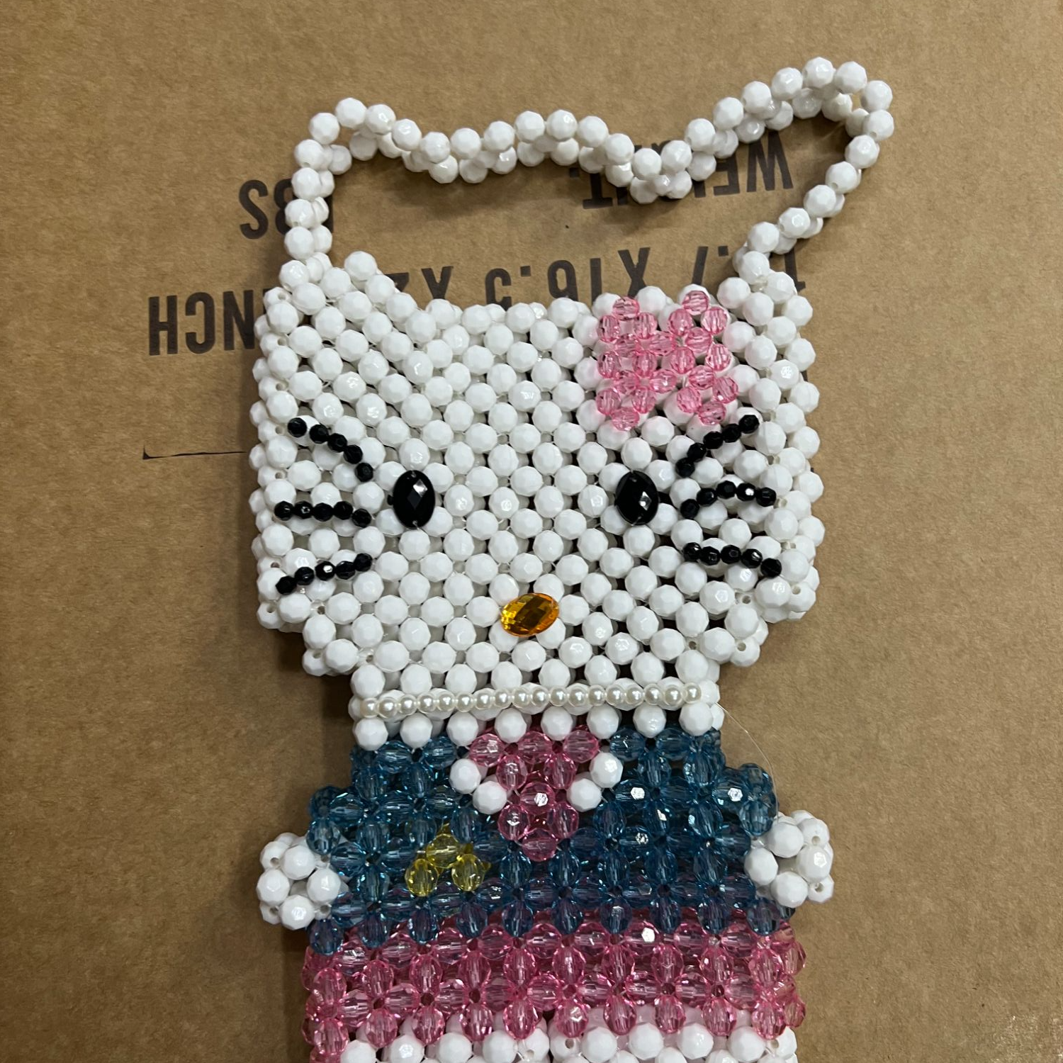 白色Hello Kitty手拎包
