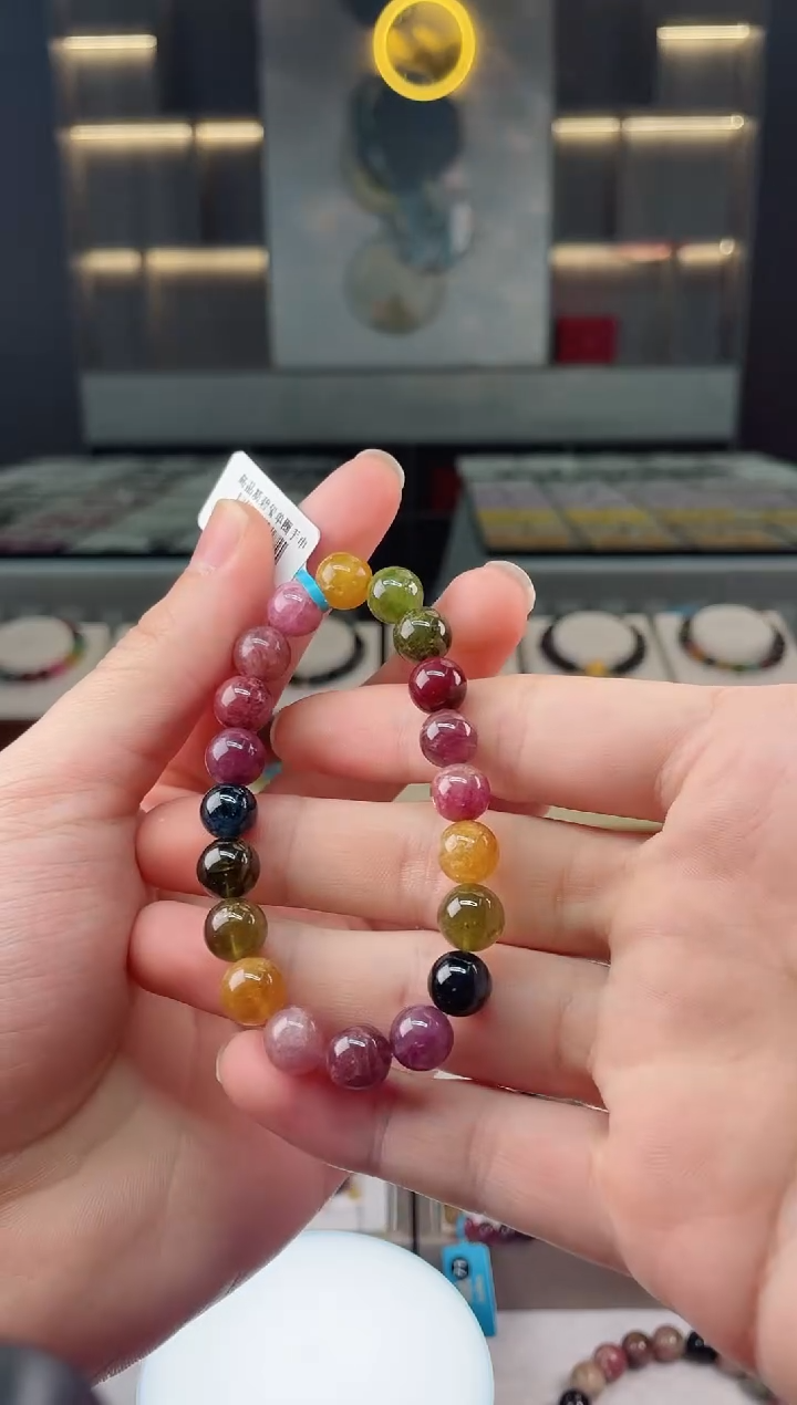 【闪购商品】碧玺单圈手串未镶嵌（多样性发一条）Y