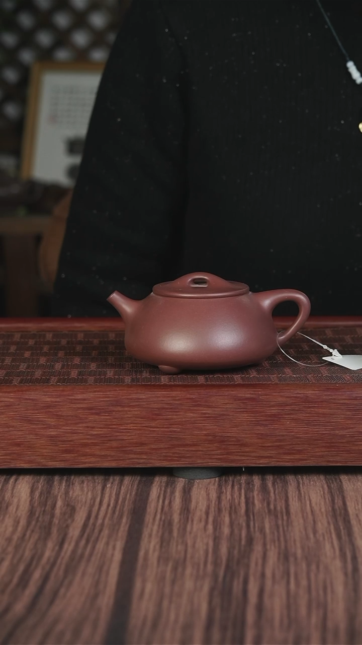 【闪购商品】紫砂茶壶pj  景舟石瓢