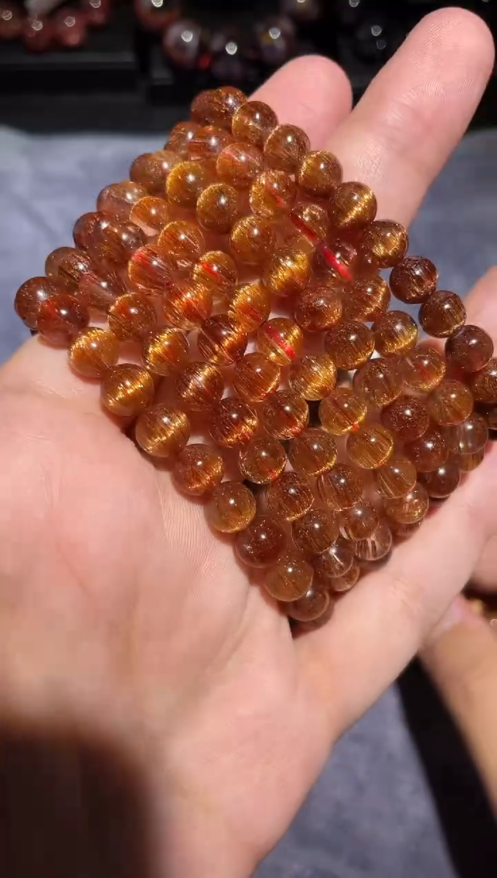 【闪购商品】水晶手链未镶嵌发晶单圈A7（多样性发其一）