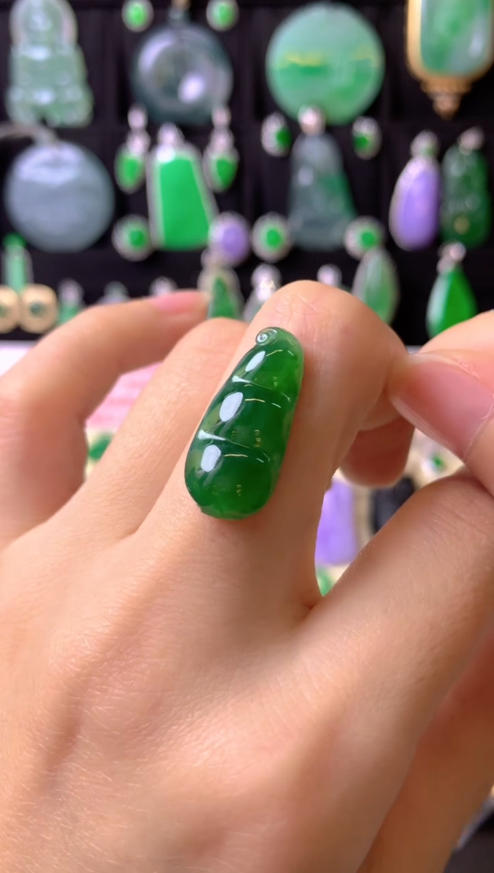 【闪购商品】定制翡翠未镶嵌1裸玉（客户意向镶嵌）