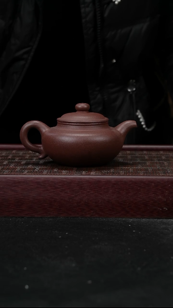 茶壶紫砂xj底槽青 仿古260cc