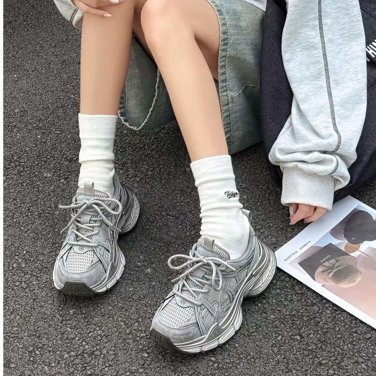 2026春星河轨迹老爹鞋增高5里面6893