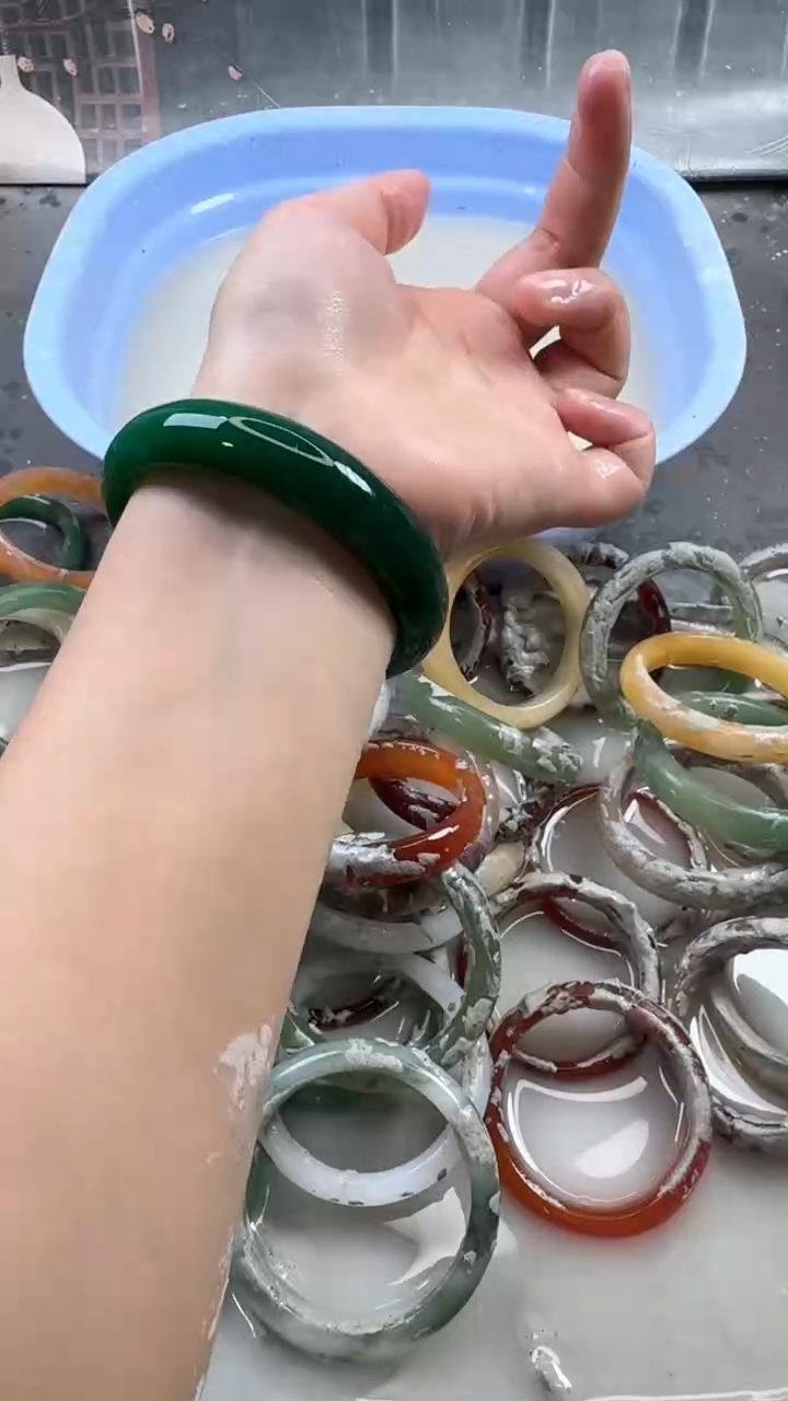 【闪购商品】玛瑙/玉髓手镯未镶嵌98 61