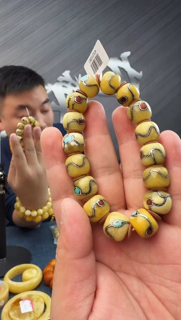 蜜蜡未镶嵌珠宝奇石假一罚十31，13多样性发其一