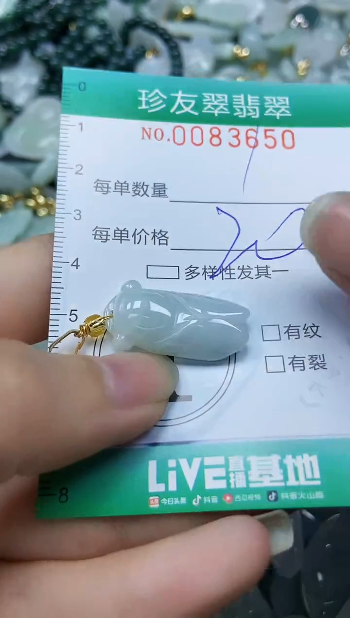 【闪购商品】翡翠颈饰未镶嵌闪购0083650