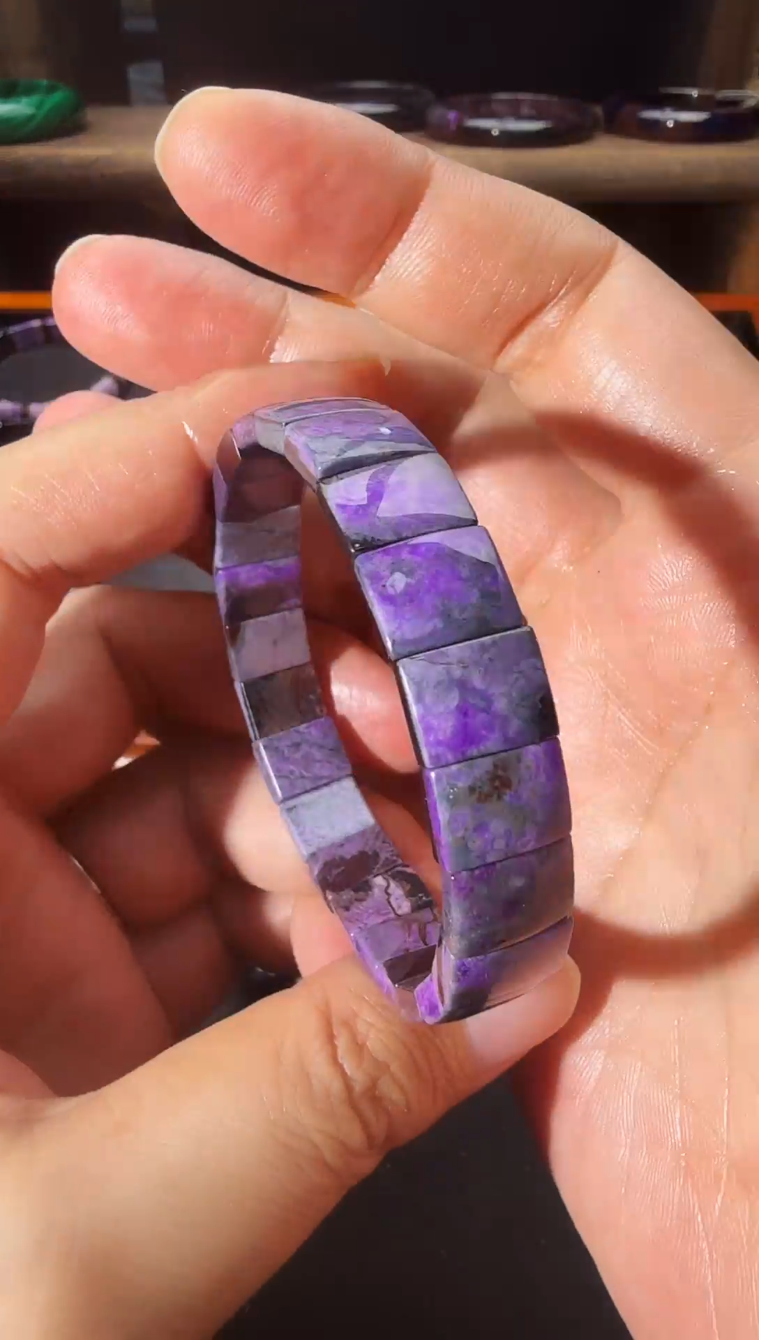 苏纪石（舒俱来）未镶嵌南非老矿手排@多样性发其一