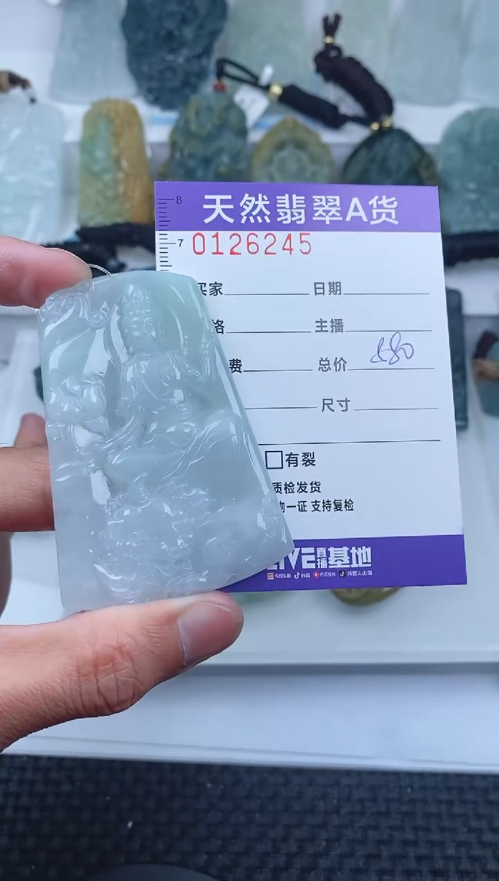 【闪购商品】翡翠颈饰未镶嵌        245