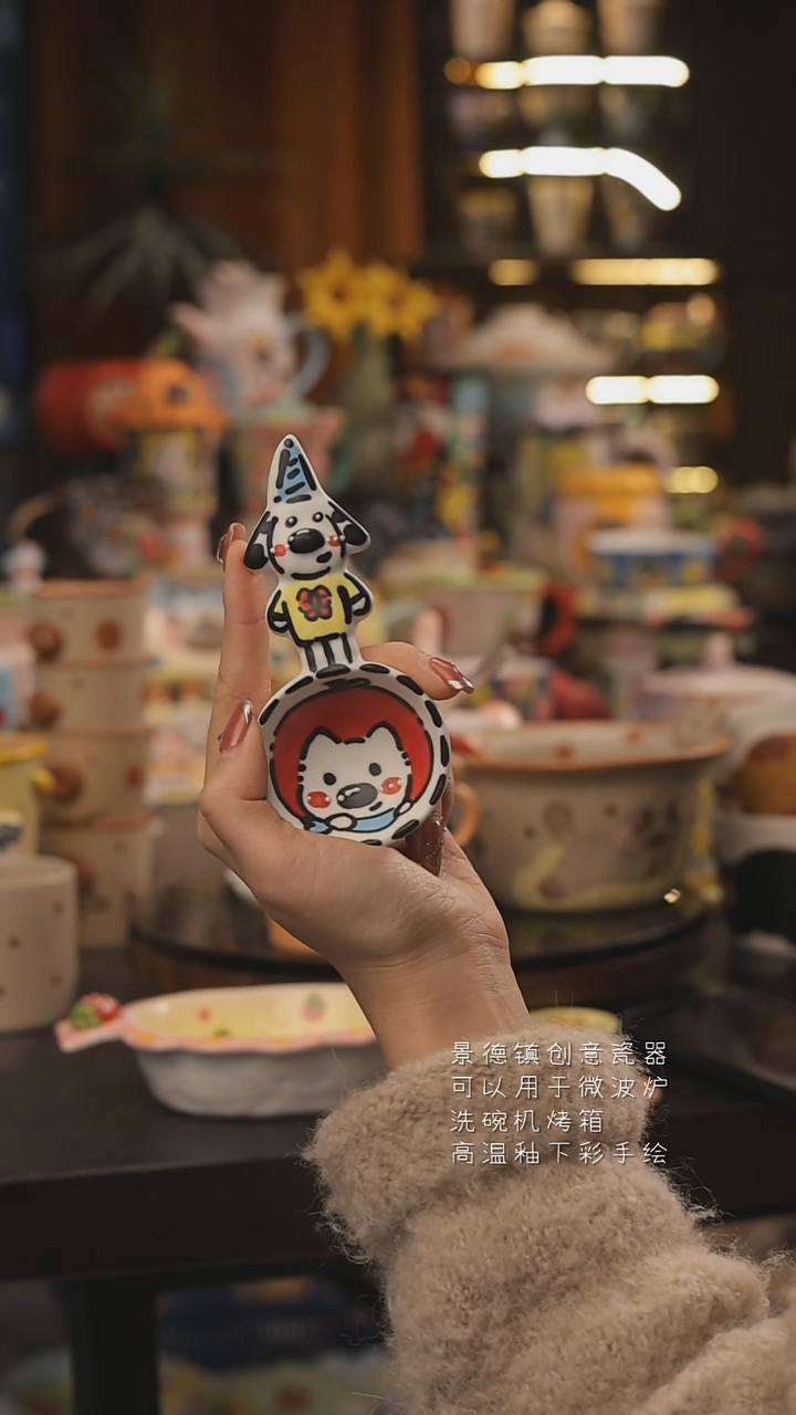 景德镇釉下彩绘设计师款式陶瓷