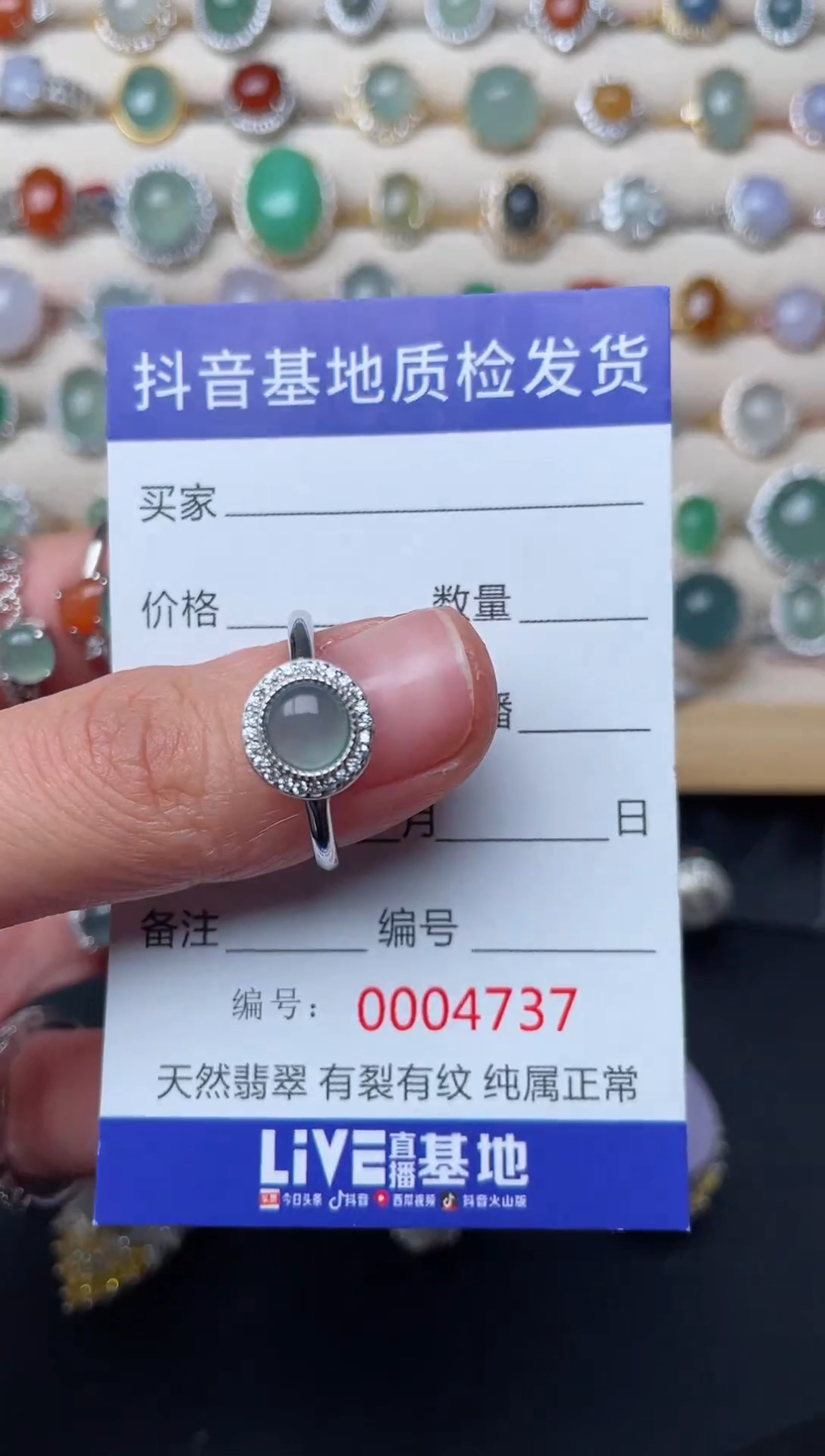 【闪购商品】翡翠戒指银S925镶嵌..........