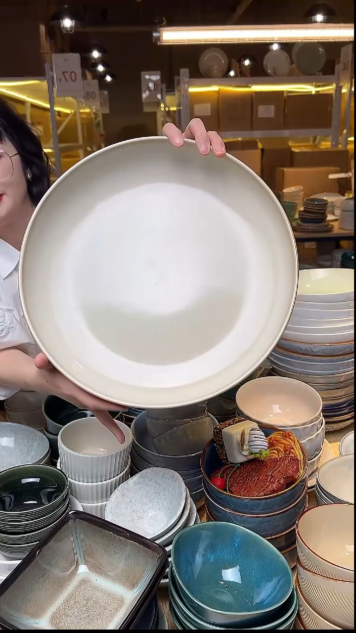 瓷83外贸尾货窑变釉下彩默认微瑕