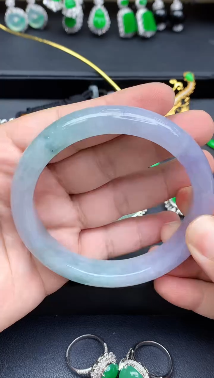 未镶嵌手镯翡翠596-春日珠宝