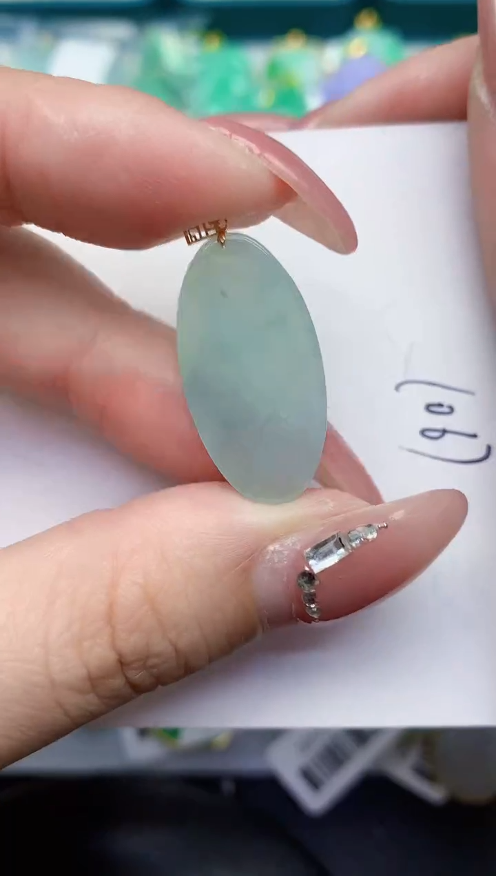 【闪购商品】翡翠颈饰18K金镶嵌000000000