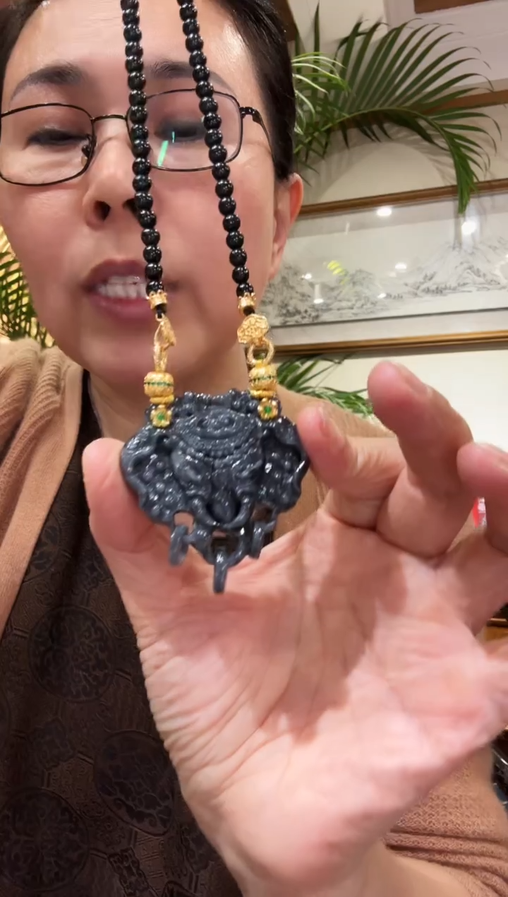 【闪购商品】翡翠颈饰未镶嵌国风