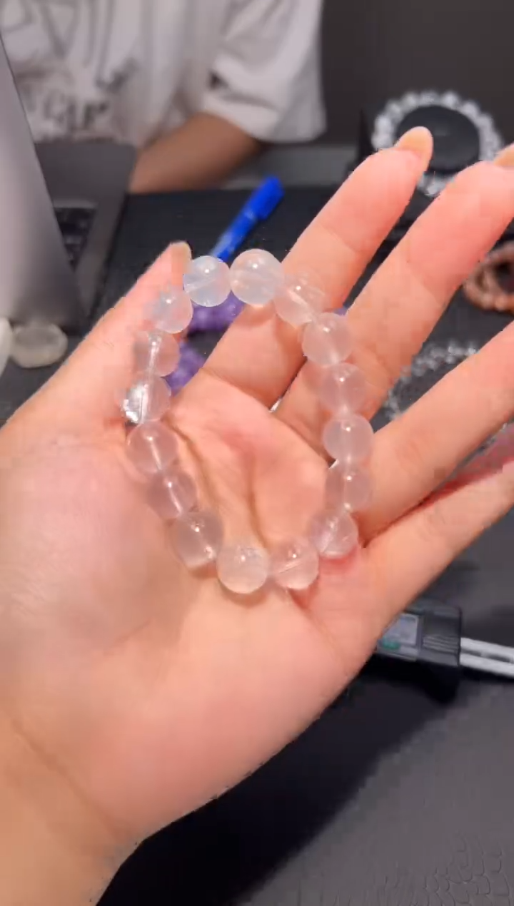 未镶嵌手链水晶利姆利亚奶白晶天然闪11
