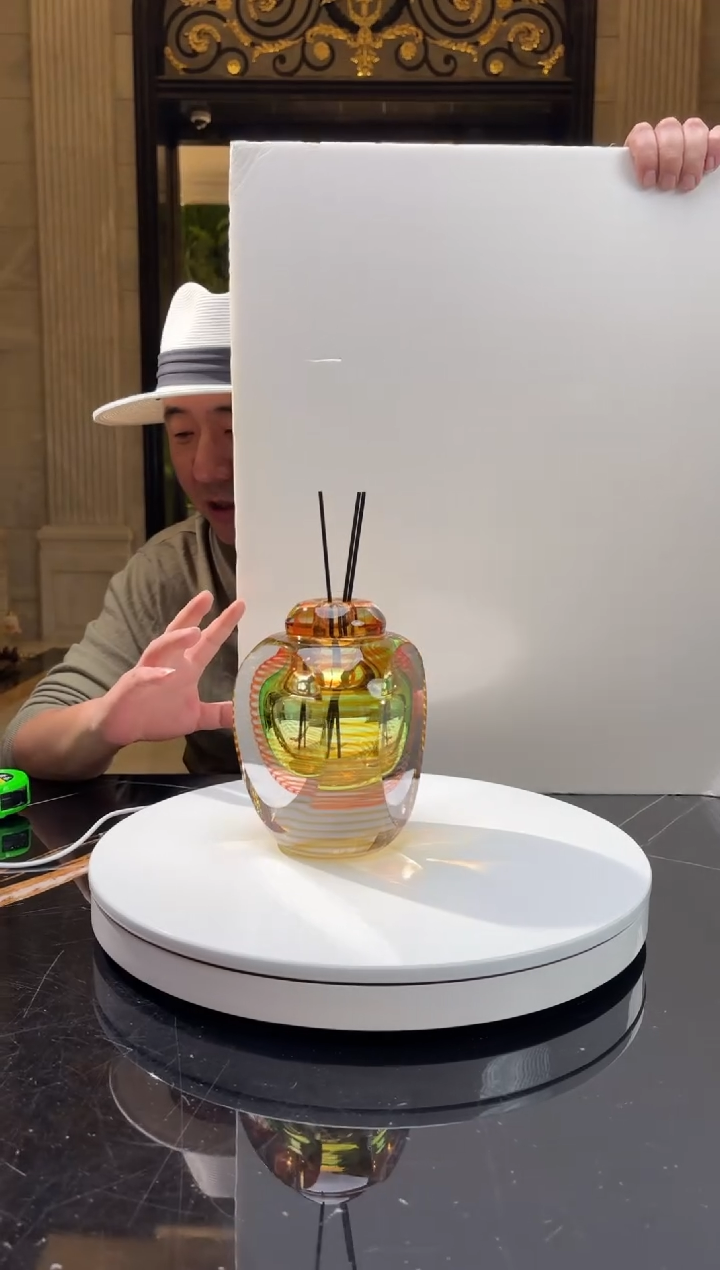 【闪购商品】茶宠AJ06521艺术琉璃香薰瓶