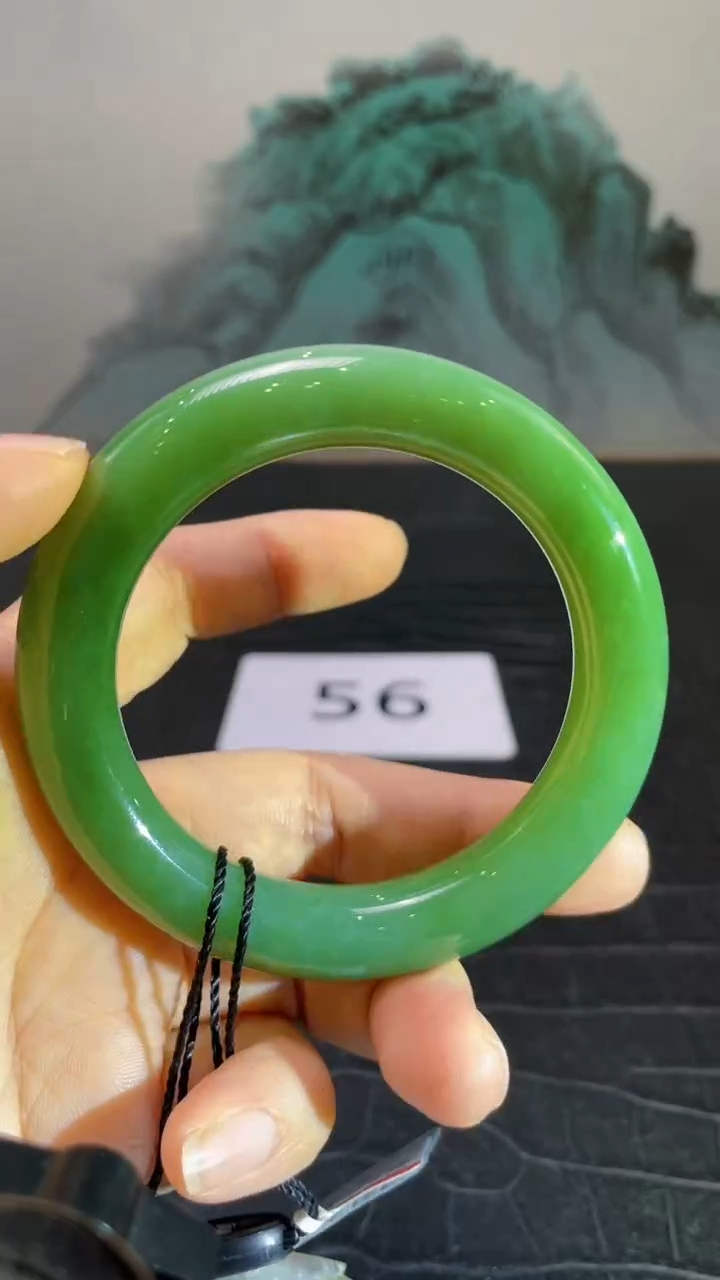 未镶嵌手镯和田玉（碧玉）C****956