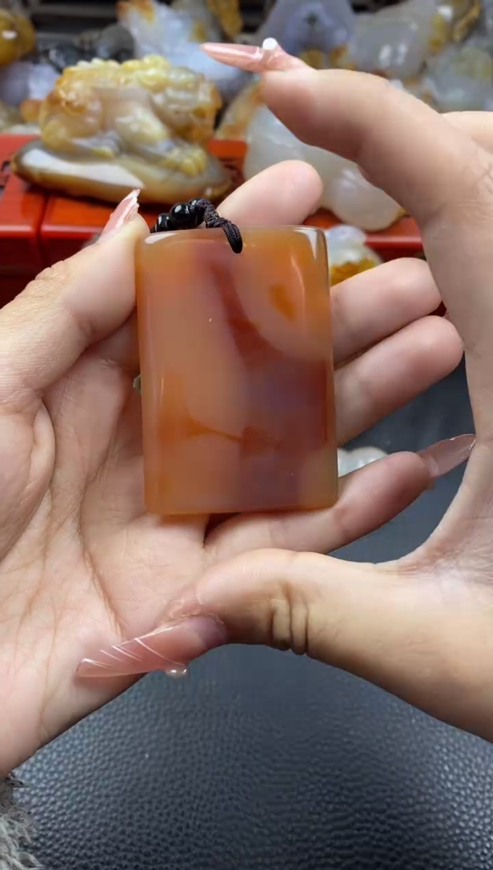 【闪购商品】玛瑙/玉髓挂件未镶嵌00