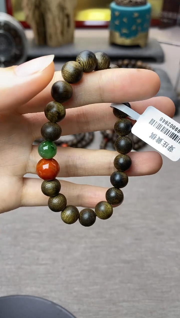 【闪购商品】沉香手串黄棋楠沉水08老料＋配饰设计