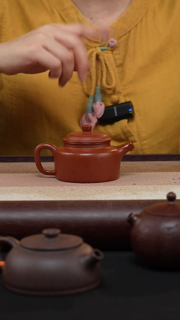 【闪购商品】紫砂茶壶德钟-朱泥MH-1714